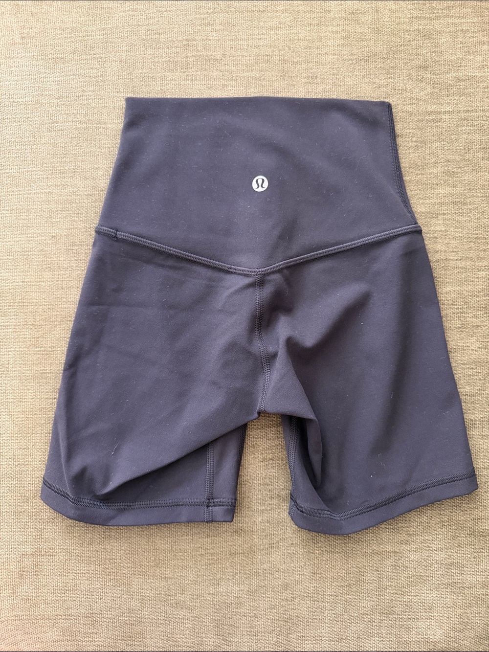 lululemon athletica High-Waist Black 6” Align Bike Shorts